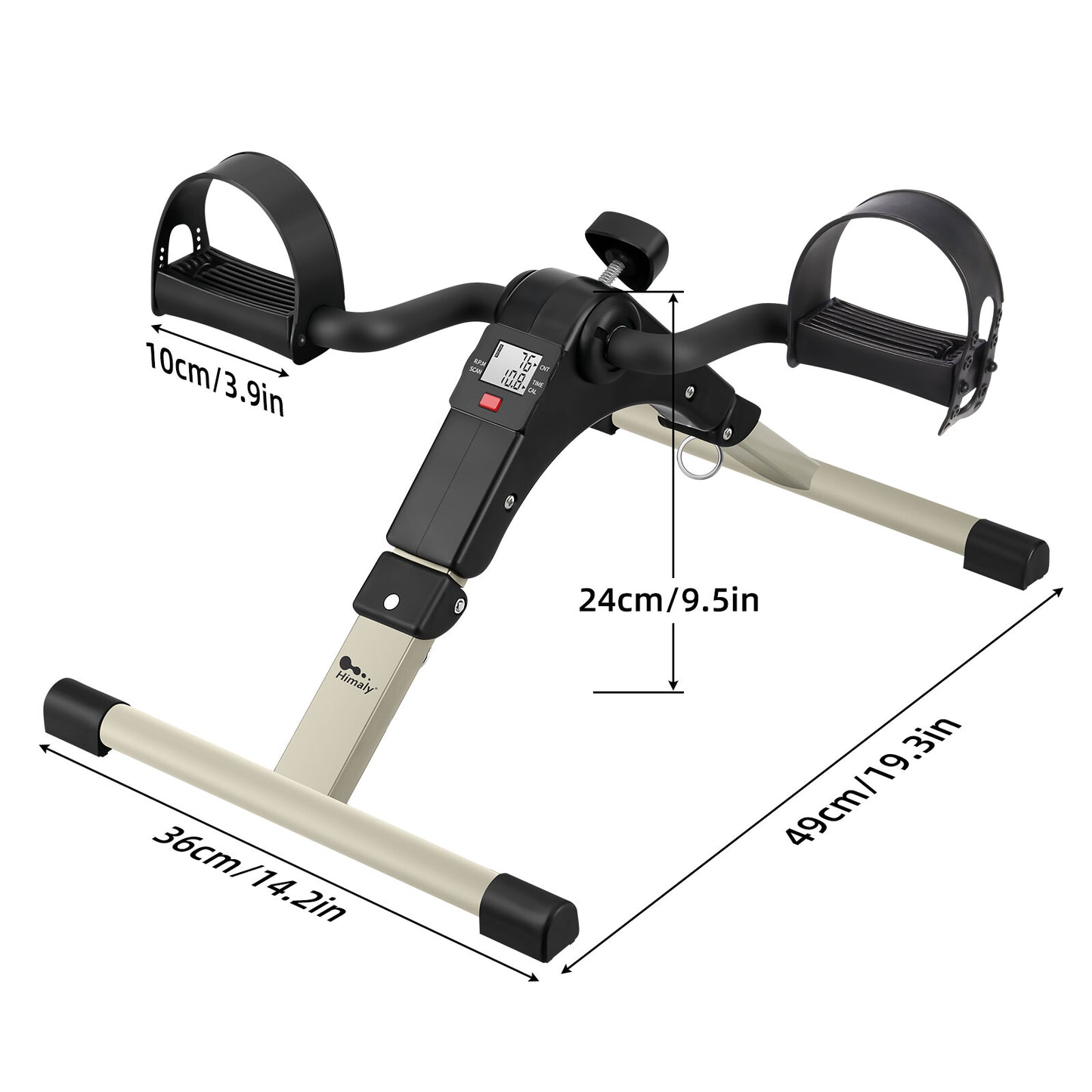 LCD Mini Heimtrainer Arm Und Beintrainer Bike Pedaltrainer Crosstrainer Stepper