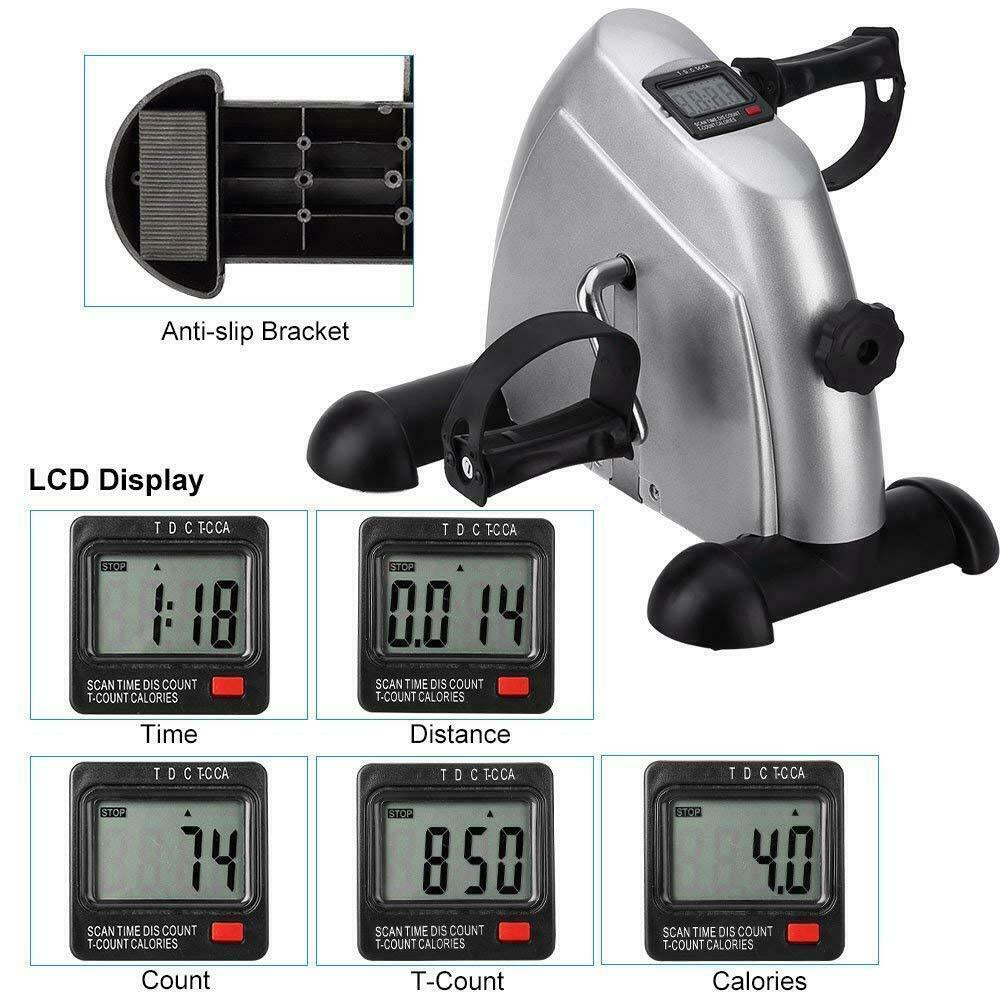 LCD Mini Heimtrainer Arm Und Beintrainer Bike Pedaltrainer Crosstrainer Stepper