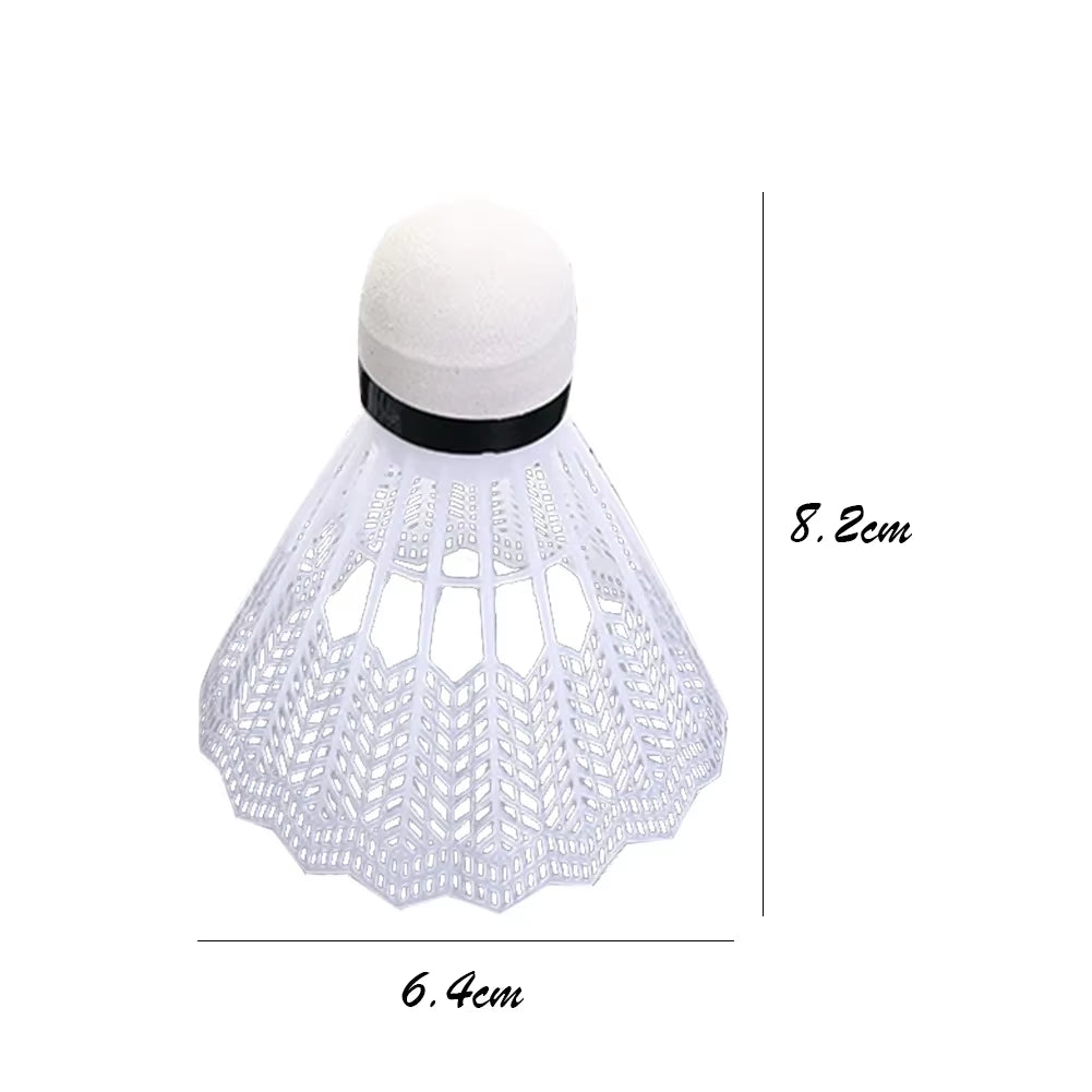 12Pcs Plastic Badminton Shuttlecock Lightweight Badminton for Hitting Practice Portable Badminton for Practice Outdoor Supplies