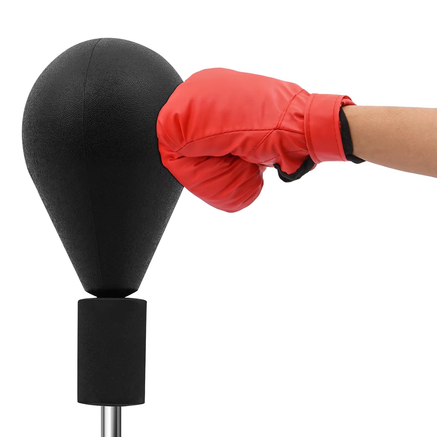 Punching Bag with Stand Adjustable Height Free Standing Boxing Reflex Bag Punching Ball Boxing Equipment for Home Gym