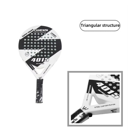 Camewin Paddle Racket Adult Prefessional Carbon Fiber Soft EVA Face Tennis Paddle Racquet Racket with Padle Bag Cover 2024 New